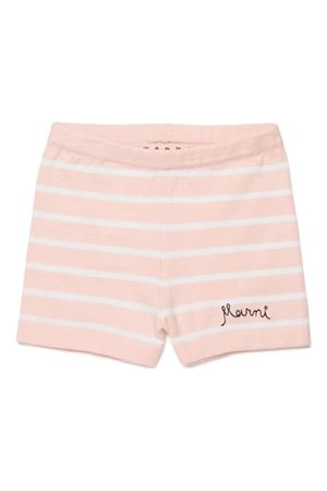 logo-embroidered shorts MARNI KIDS | M01722M00X60M351